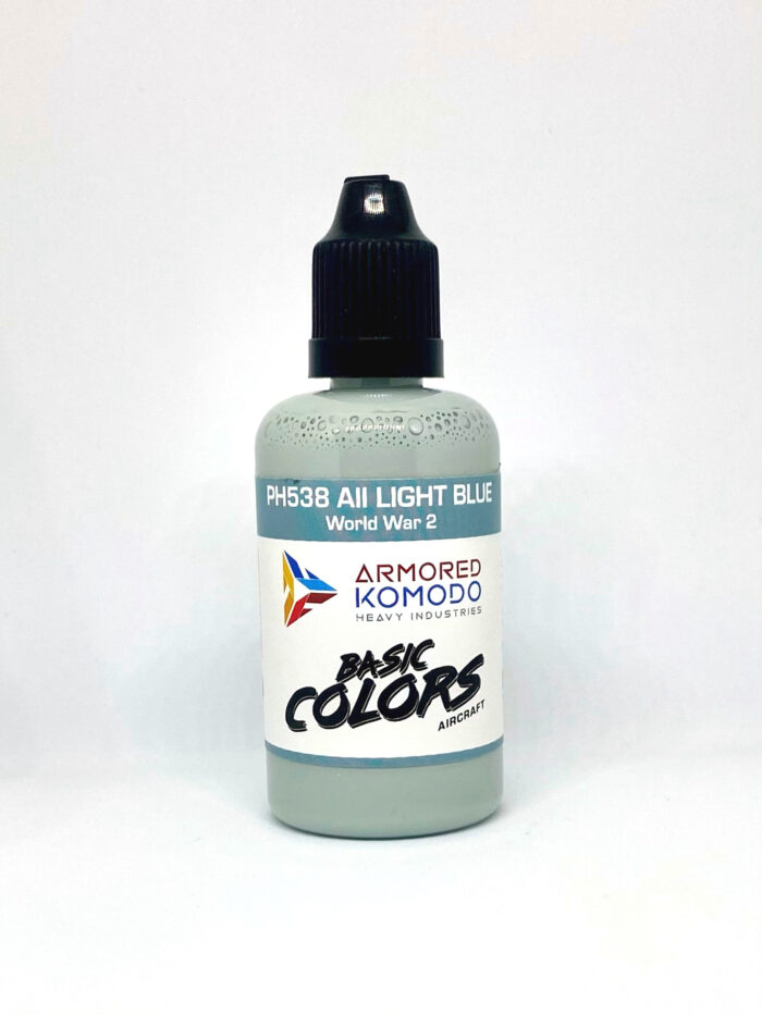 A2 Light Blue PH538 50ml Armored Komodo Lacquer Airbrush Hobby Paint