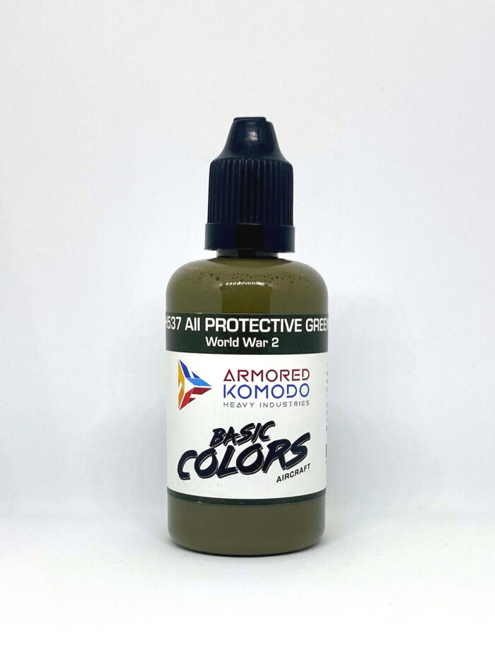 A2 Protective Green PH537 50ml Armored Komodo Lacquer Airbrush Hobby Paint