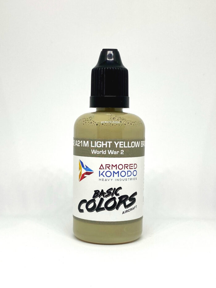 A21M Light Yellow Brown PH542 50ml Armored Komodo Lacquer Airbrush Hobby Paint