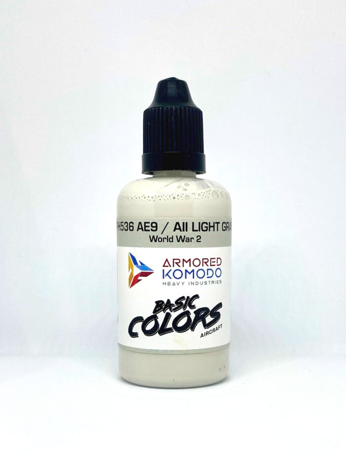 AE9/A2 Light Gray PH536 50ml Armored Komodo Lacquer Airbrush Hobby Paint