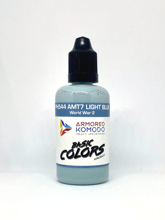 AMT7 Light Blue PH544 50ml Armored Komodo Airbrush Hobby Paint