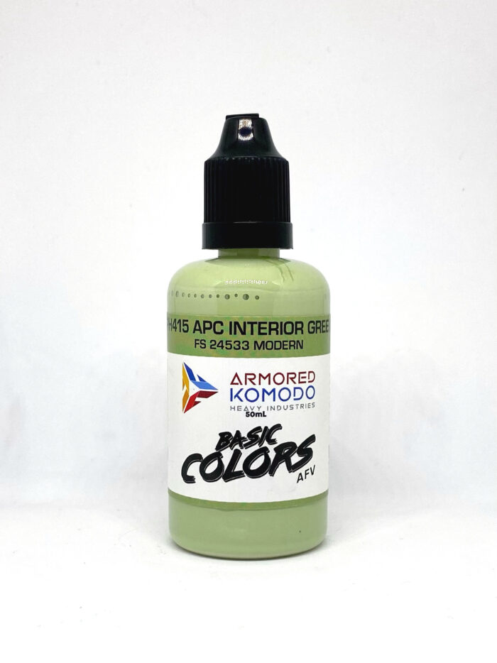 APC Interior Green FS24533 PH415 50ml Armored Komodo Lacquer Airbrush Hobby Paint