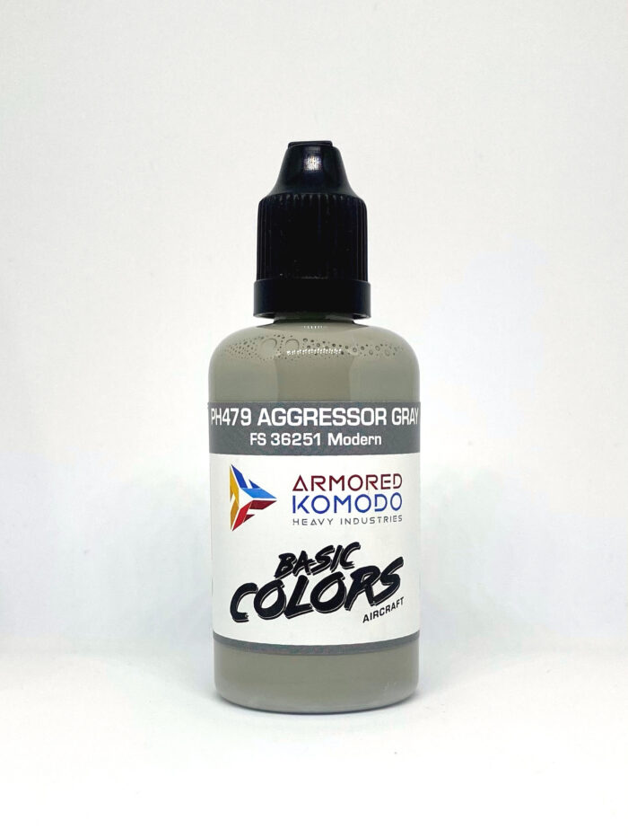 Aggressor Gray FS36251 PH479 50ml Armored Komodo Lacquer Airbrush Hobby Paint