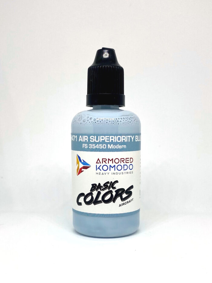 Air Superiority Blue FS35450 PH471 50ml Armored Komodo Lacquer Airbrush Hobby Paint