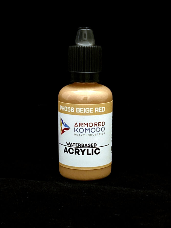 Beige Red PH056 Waterbased Acrylics 30ml Armored Komodo