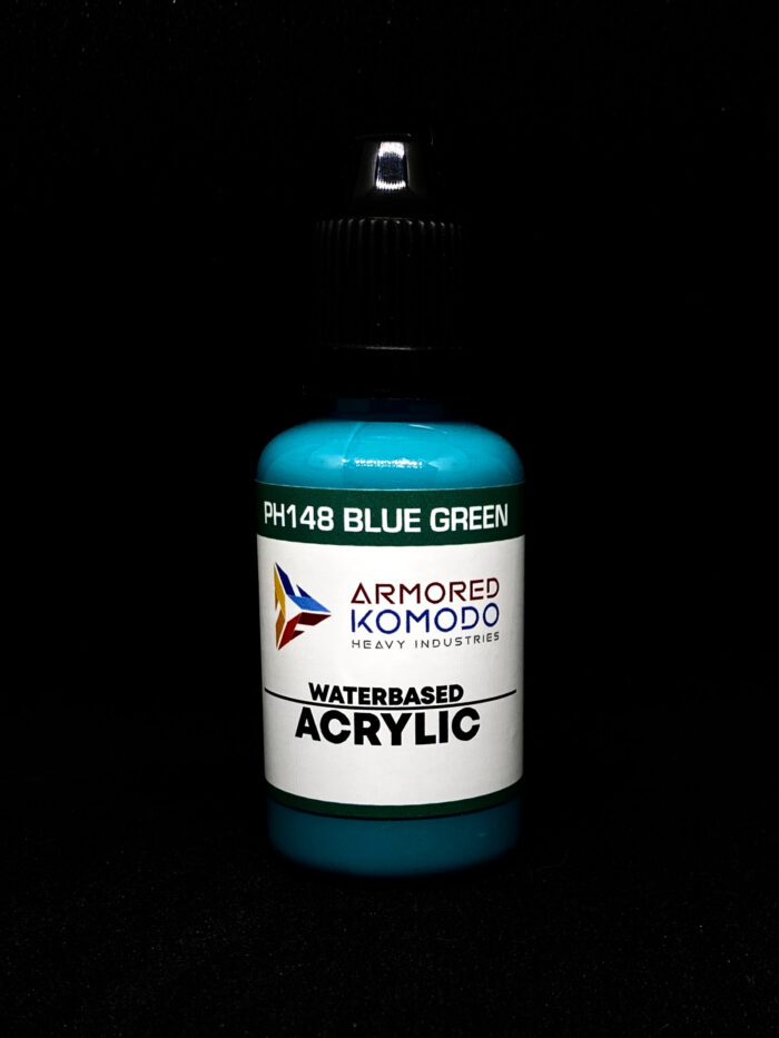 Blue Green PH148 Waterbased Acrylics 30ml Armored Komodo