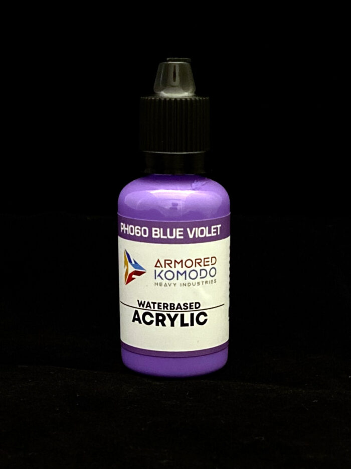 Blue Violet PH060 Waterbased Acrylics 30ml Armored Komodo