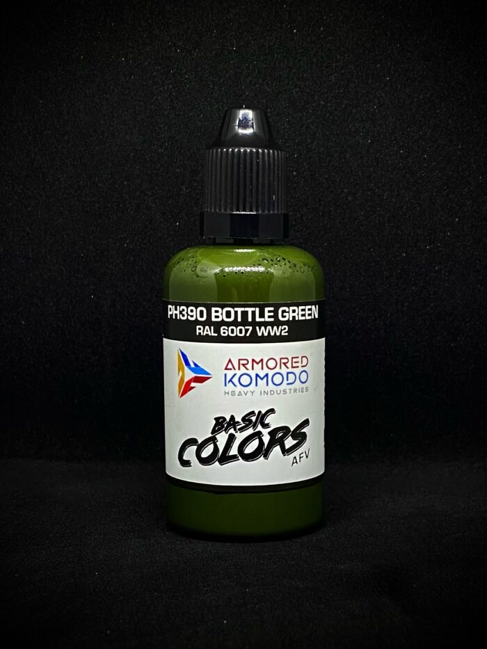 Bottle Green PH390 RAL6007 50ml Armored Komodo Lacquer Airbrush Hobby Paint