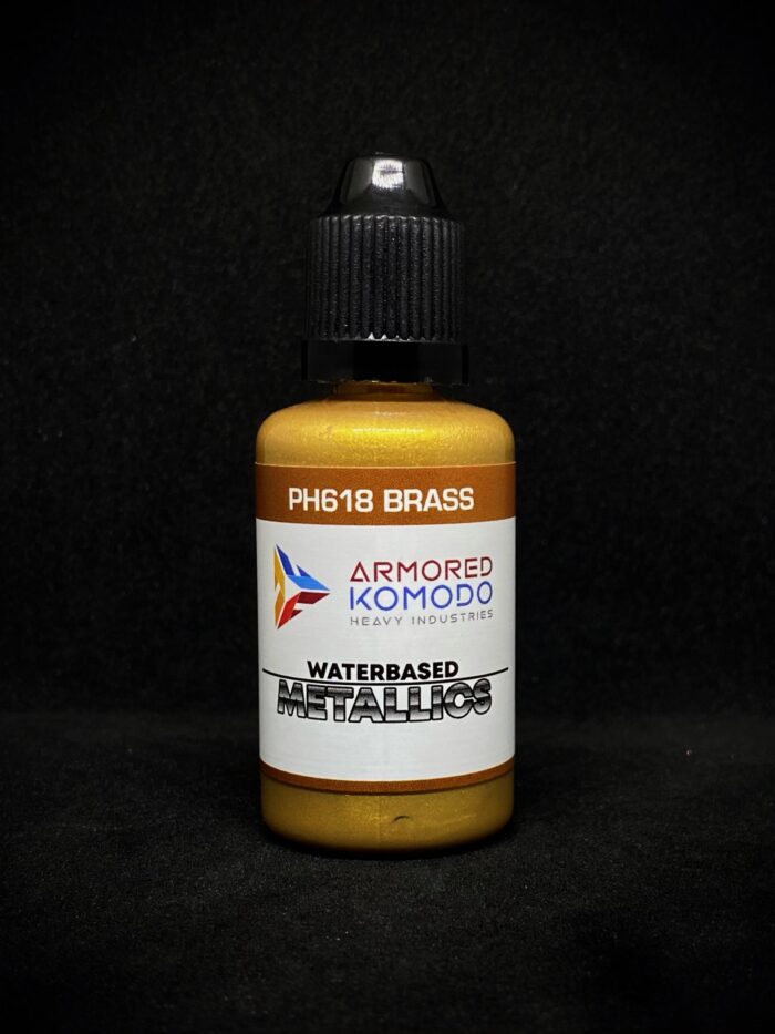 Brass PH618 Waterbased Acrylics 30ml Armored Komodo - Image 2