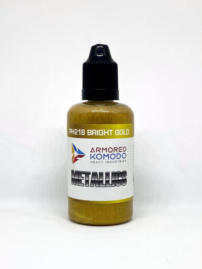 Bright Gold PH218 50ml Armored Komodo Lacquer Metallic Pearl Airbrush  Paint - Image 2