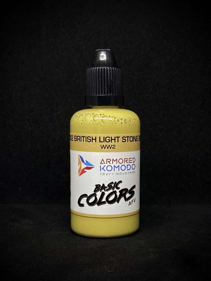 British Light Stone BSC61 PH382 50ml Armored Komodo Lacquer Airbrush Hobby Paint