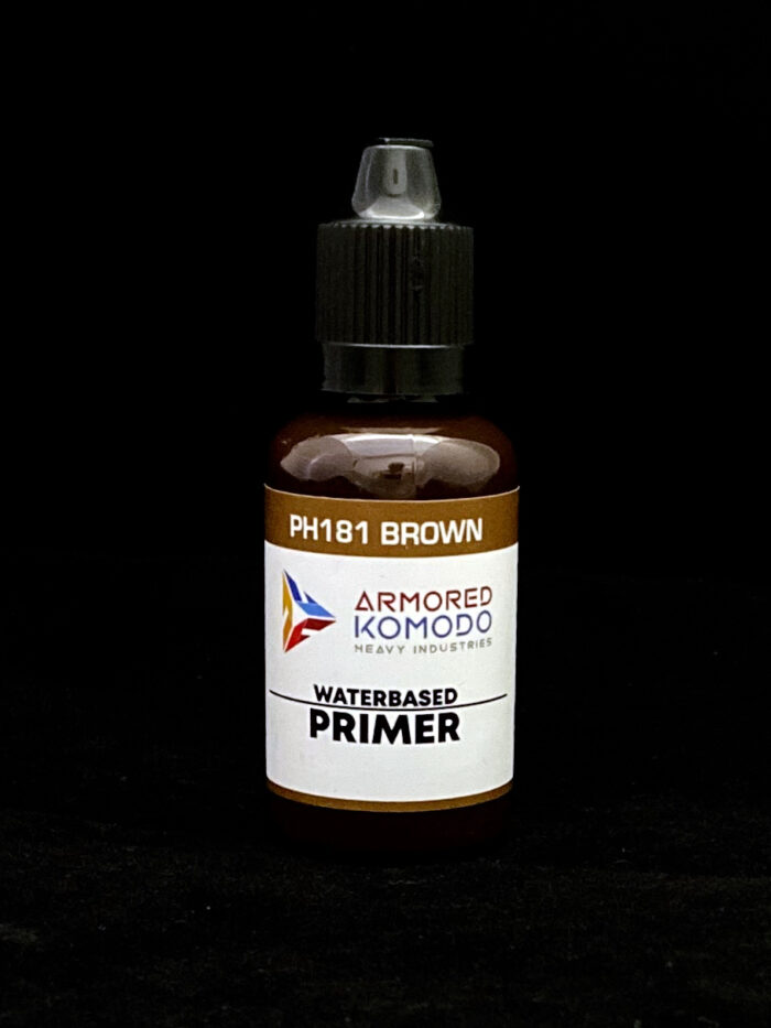 Brown Primer PH181 Waterbased Acrylics 30ml Armored Komodo - Image 2