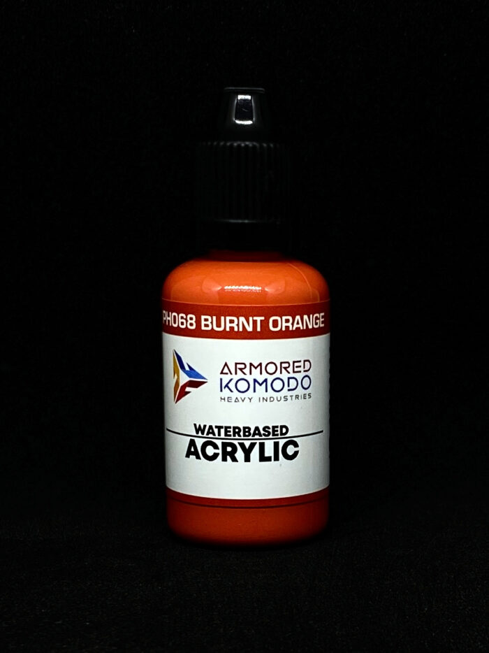 Burnt Orange PH068 Waterbased Acrylics 30ml Armored Komodo