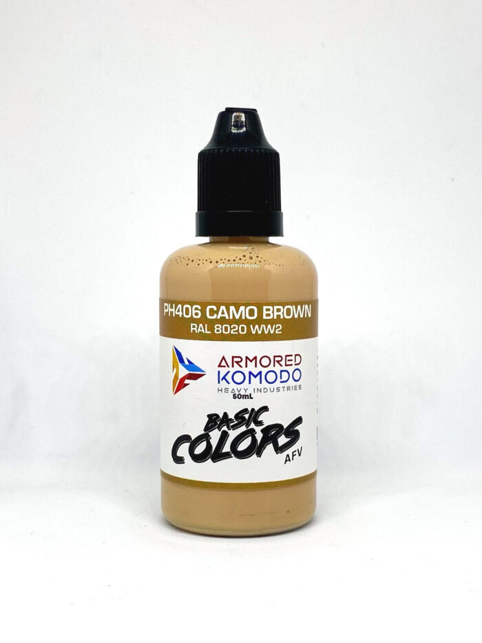Camo Brown RAL8020 PH406 50ml Armored Komodo Lacquer Airbrush Hobby Paint
