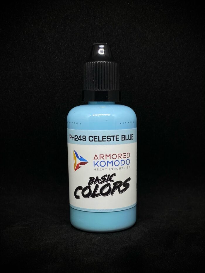 Celeste Blue PH248 50ml Armored Komodo Lacquer Airbrush Hobby Paint