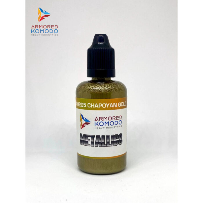 Chapoyan Gold PH205 50ml Armored Komodo Lacquer Metallic Pearl Airbrush Paint
