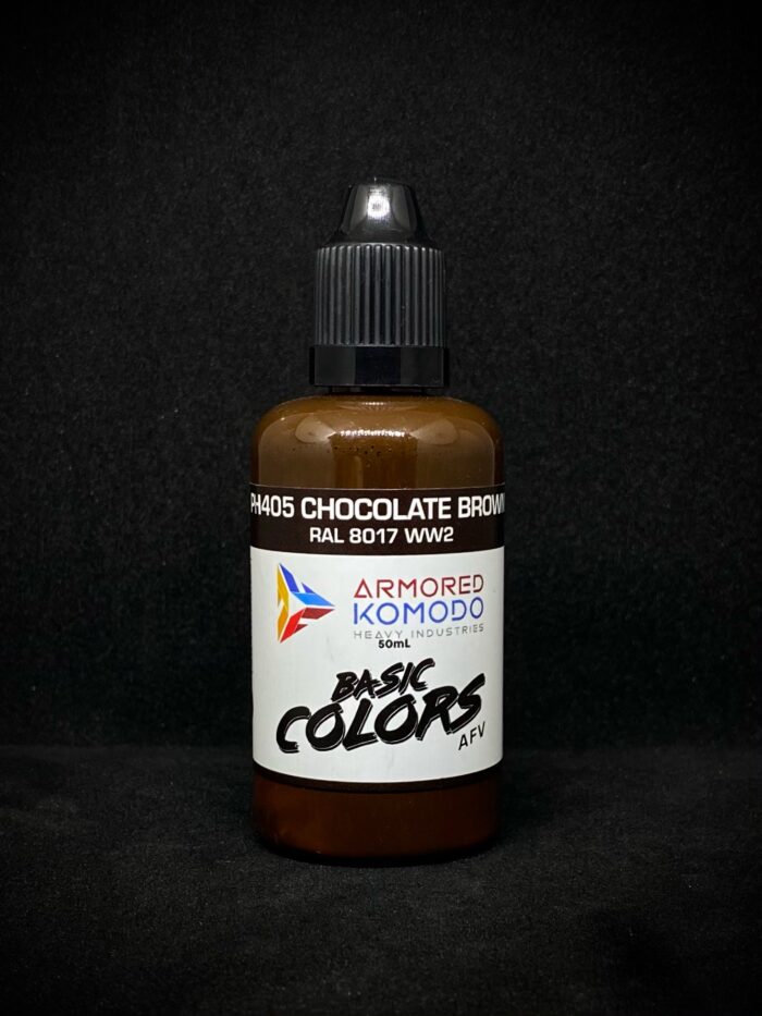 Chocolate Brown PH405 RAL8017 50ml Armored Komodo Lacquer Airbrush Hobby Paint