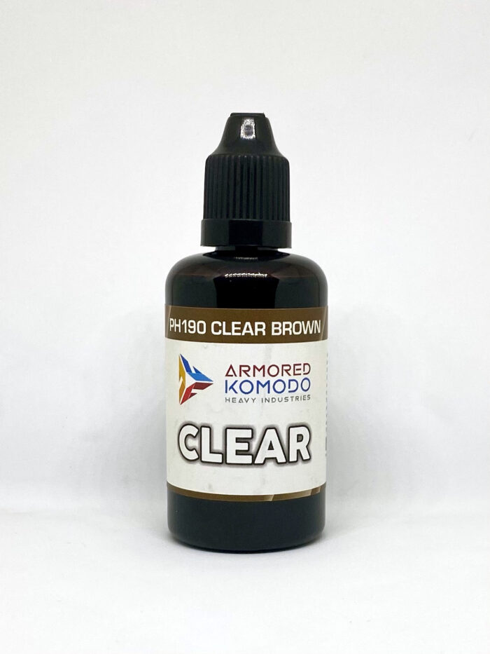 Clear Brown PH190 50ml Armored Komodo Lacquer Airbrush Hobby Paint - Image 2