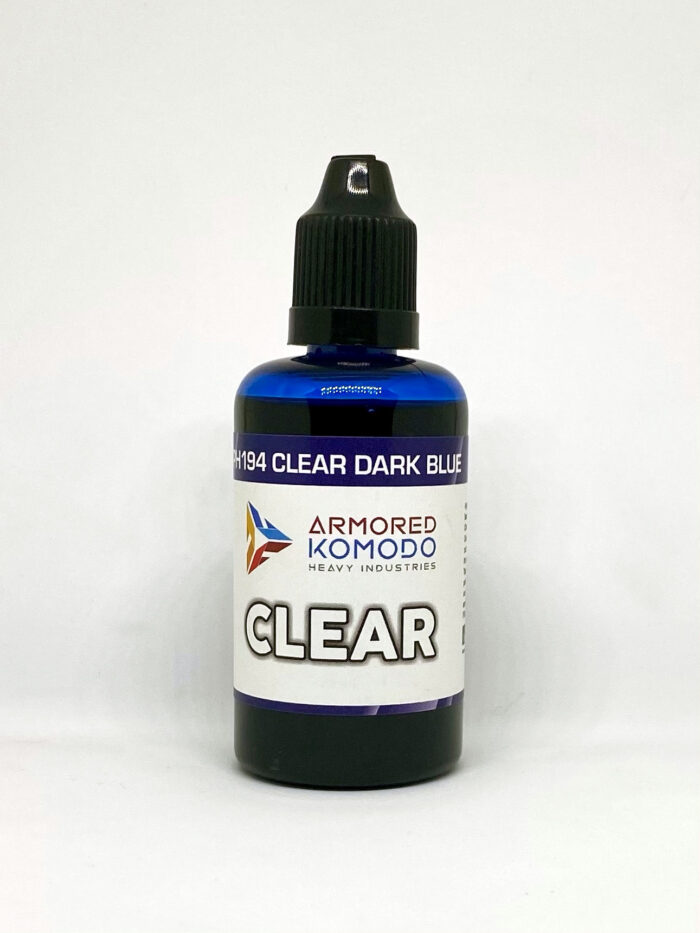 Clear Dark Blue PH194 50ml Armored Komodo Lacquer Airbrush Hobby Paint - Image 2