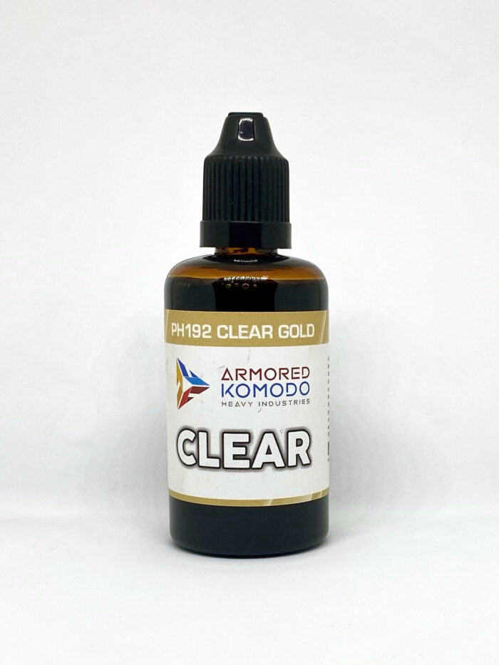 Clear Gold PH192 50ml Armored Komodo Lacquer Airbrush Hobby Paint - Image 2