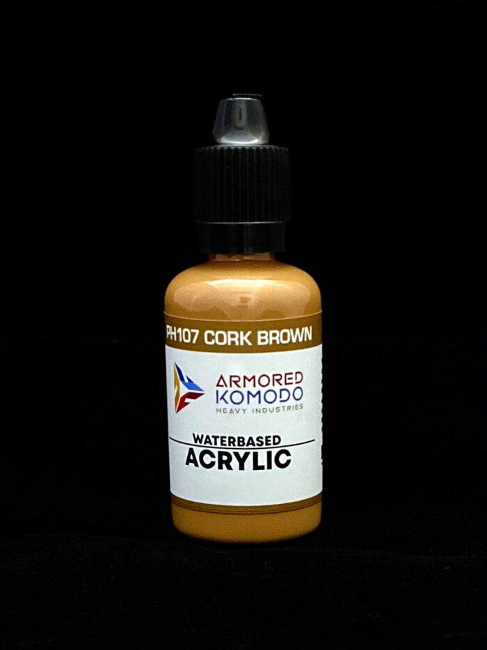 Cork Brown PH107 Waterbased Acrylics 30ml Armored Komodo