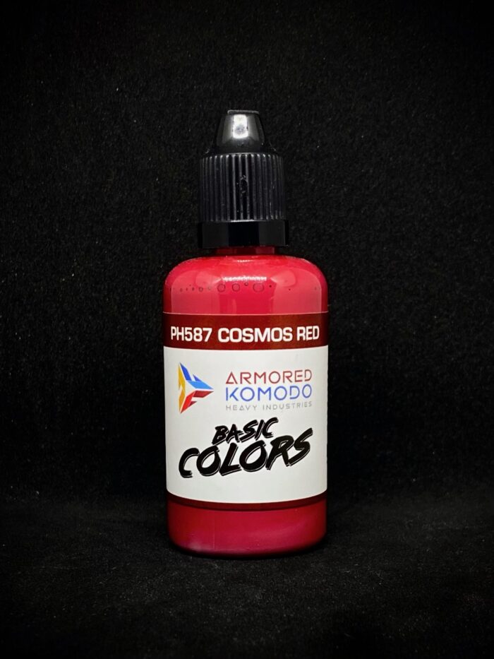 Cosmos Red PH587 50ml Armored Komodo Lacquer Airbrush Hobby Paint