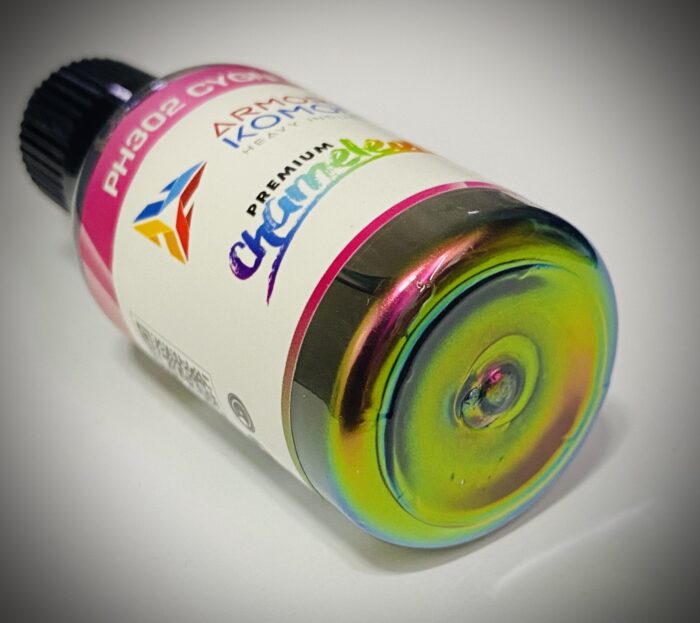 Cygnus PH302 Premium Chameleon 30ml Armored Komodo Lacquer Airbrush Hobby Paint - Image 2