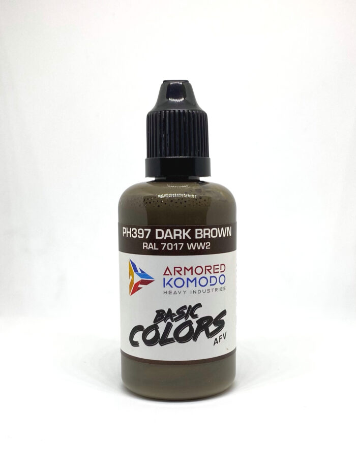 Dark Brown PH397 RAL7017 50ml Armored Komodo Lacquer Airbrush Hobby Paint