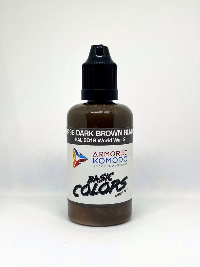 Dark Brown RLM61 RAL8019 PH496 50ml Armored Komodo Lacquer Airbrush Hobby Paint