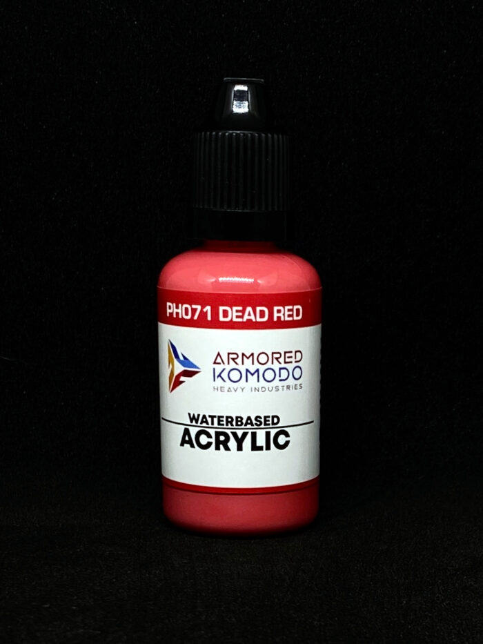 Dead Red PH071 Waterbased Acrylics 30ml Armored Komodo