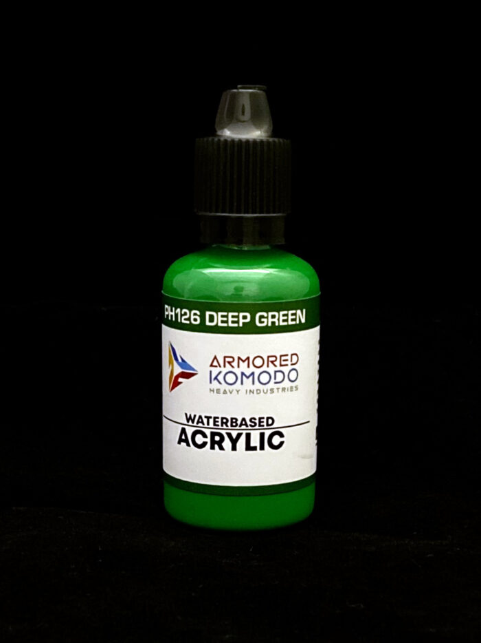 Deep Green PH126 Waterbased Acrylics 30ml Armored Komodo