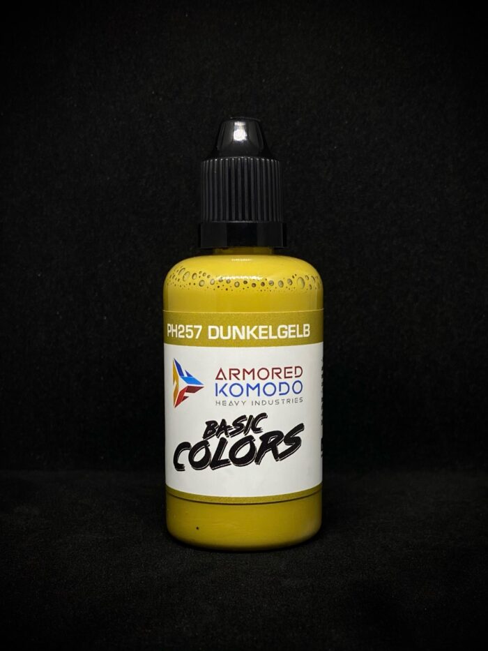 Dunkelgelb PH257 50ml Armored Komodo Lacquer Airbrush Hobby Paint