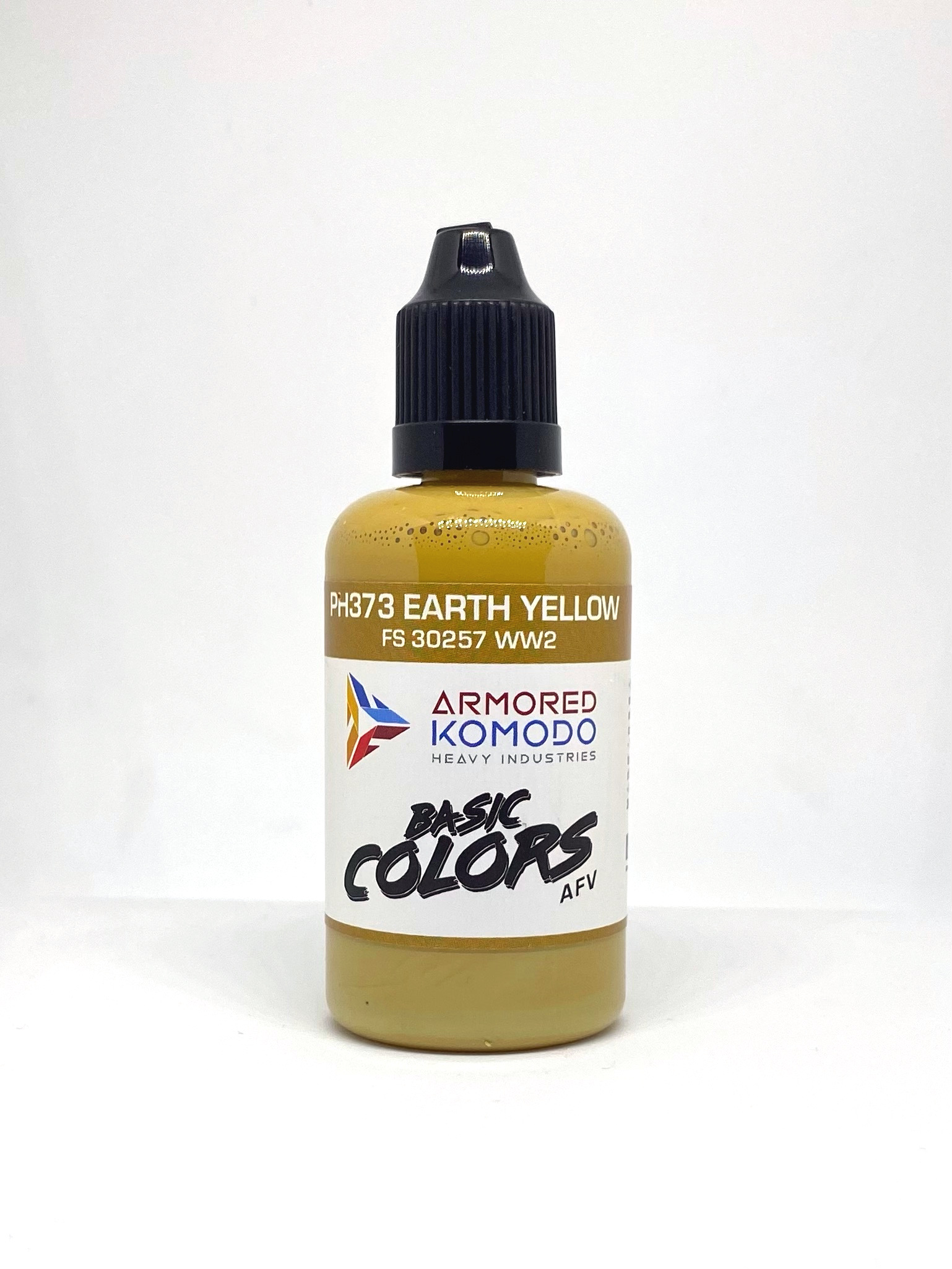 Earth Yellow PH373 FS30257 50ml Armored Komodo Lacquer Airbrush Hobby Paint
