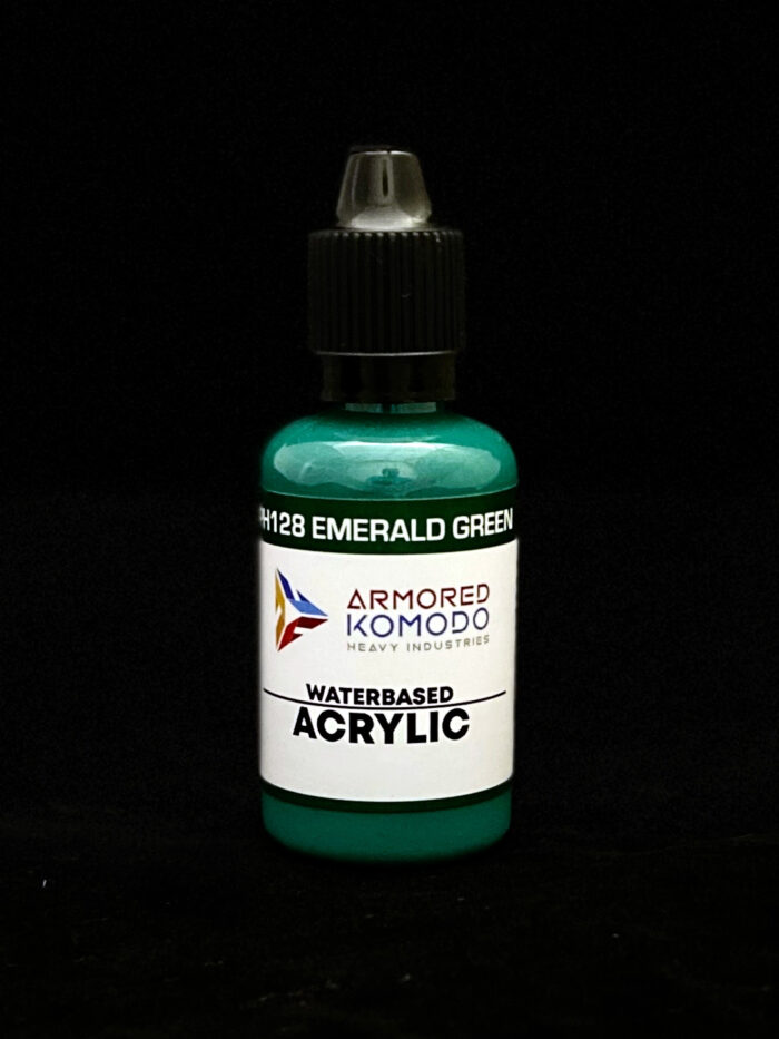 Emerald Green PH128 Waterbased Acrylics 30ml Armored Komodo