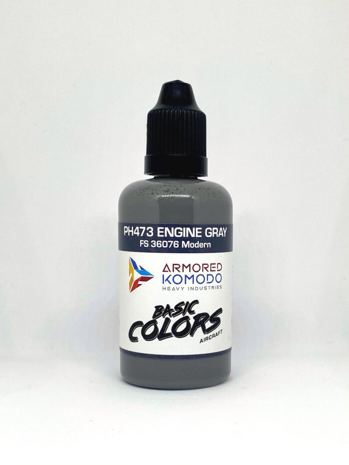 Engine Gray FS36076 PH473 50ml Armored Komodo Lacquer Airbrush Hobby Paint