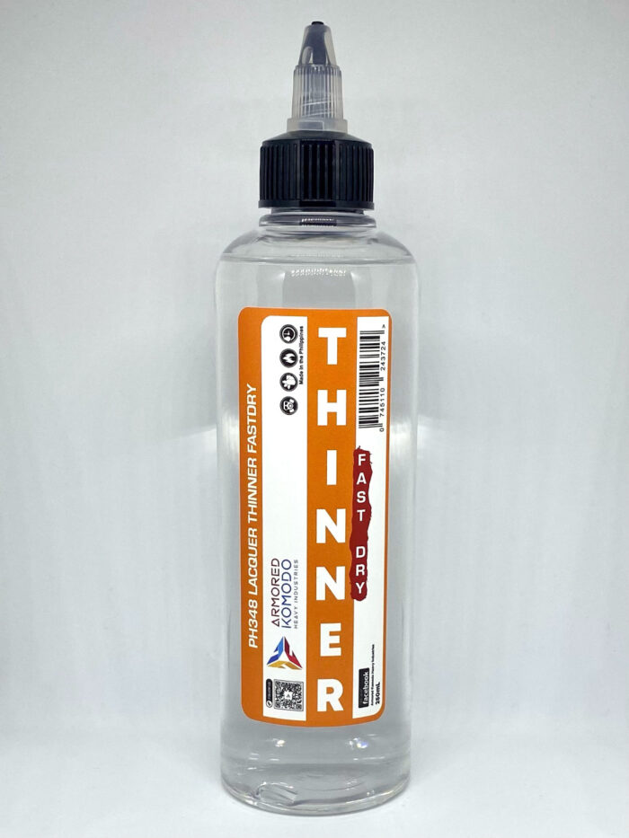 Fast Dry Lacquer Thinner PH348 250ml Armored Komodo