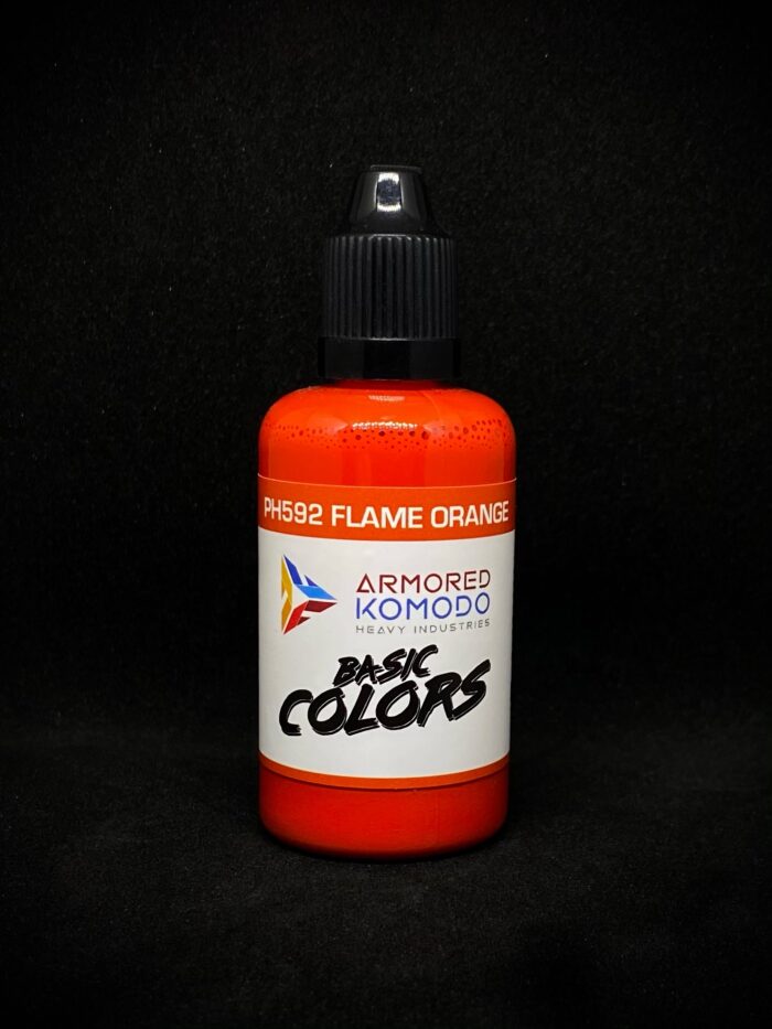 Flame Orange PH592 50ml Armored Komodo Lacquer Airbrush Hobby Paint