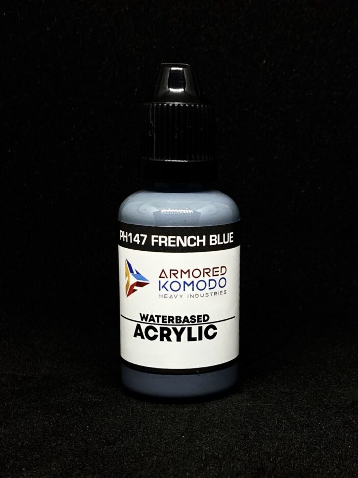 French Blue PH147 Waterbased Acrylics 30ml Armored Komodo