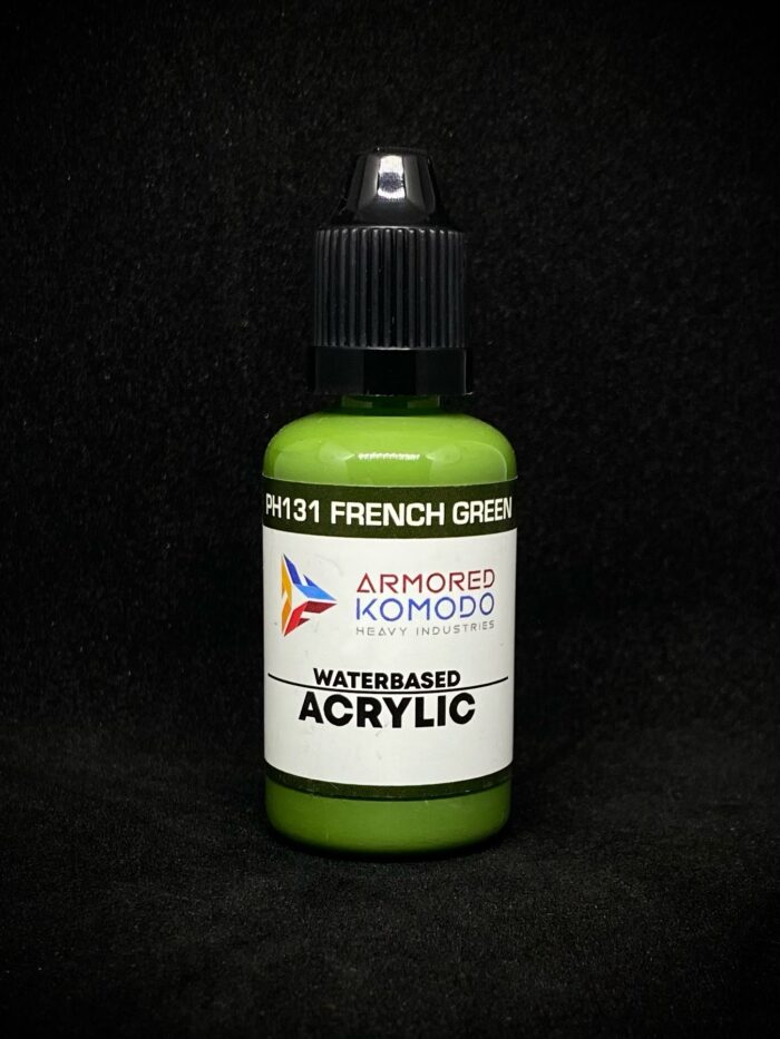French Green PH131 Waterbased Acrylics 30ml Armored Komodo