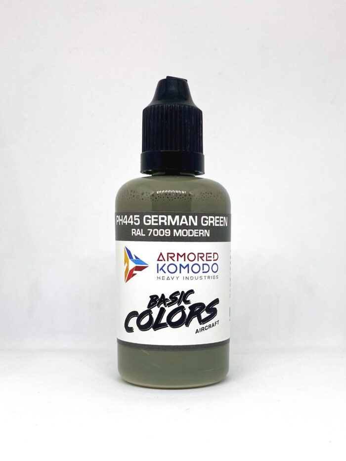 German Green RAL7009 PH445 50ml Armored Komodo Lacquer Airbrush Hobby Paint