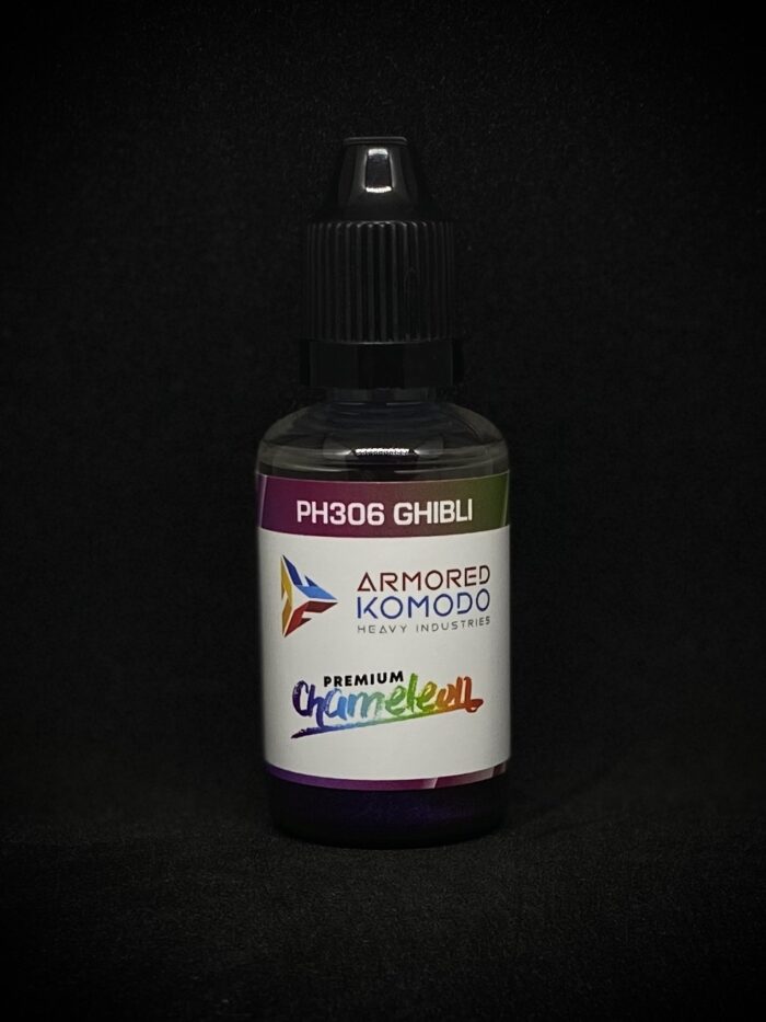 Ghibli PH306 Premium Chameleon 30ml Armored Komodo Lacquer Airbrush Hobby Paint