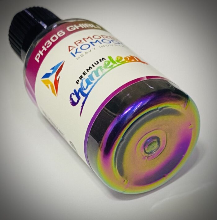 Ghibli PH306 Premium Chameleon 30ml Armored Komodo Lacquer Airbrush Hobby Paint - Image 2
