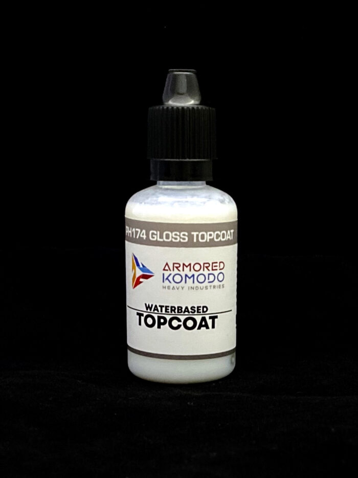 Gloss Topcoat PH174 Waterbased Acrylics 30ml Armored Komodo - Image 2
