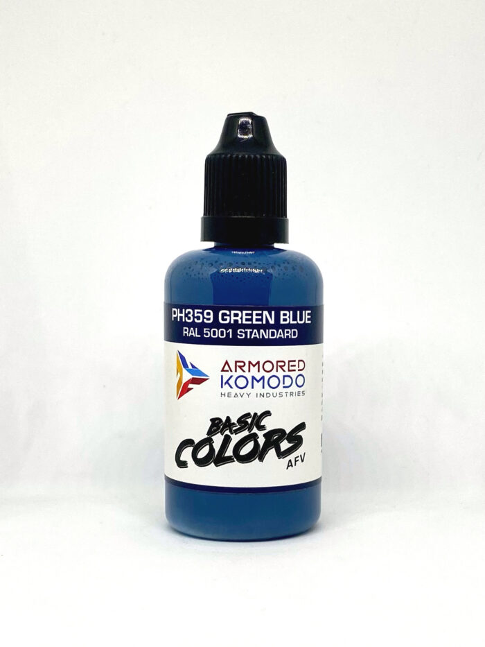 Green Blue RAL5001 PH359 50ml Armored Komodo Lacquer Airbrush Hobby Paint