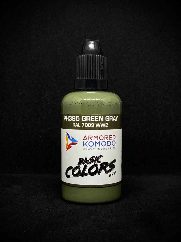 Green Gray PH395 RAL7009 50ml Armored Komodo Lacquer Airbrush Hobby Paint