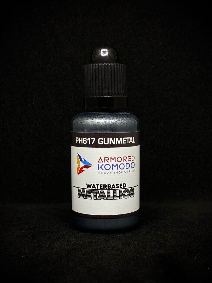 Gunmetal PH617 Waterbased Acrylics 30ml Armored Komodo - Image 2