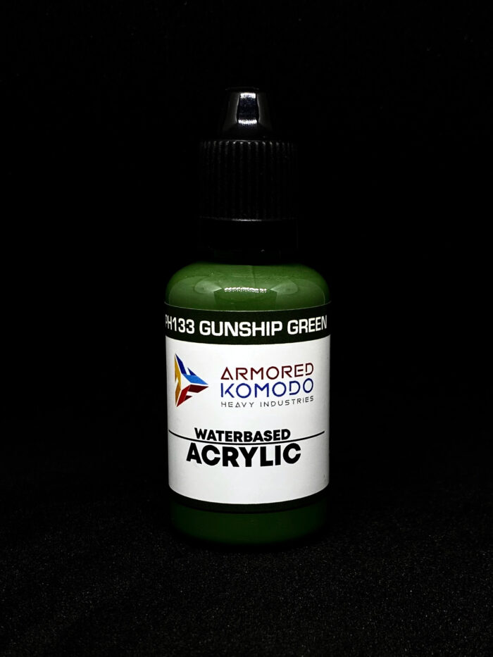Gunship Green PH133 Waterbased Acrylics 30ml Armored Komodo