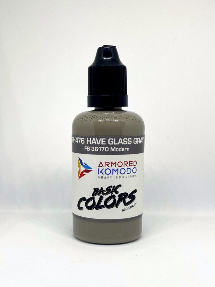 Have Glass Gray FS36170 PH476 50ml Armored Komodo Lacquer Airbrush Hobby Paint