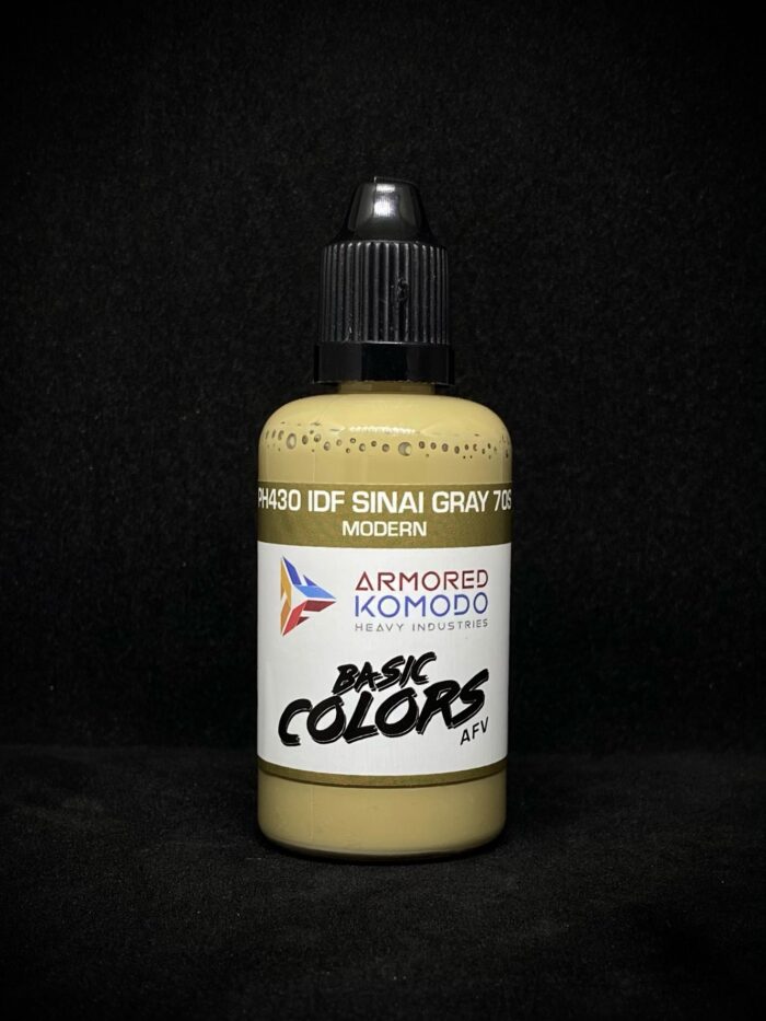 IDF Sinai Gray 70s PH430 50ml Armored Komodo Lacquer Airbrush Hobby Paint