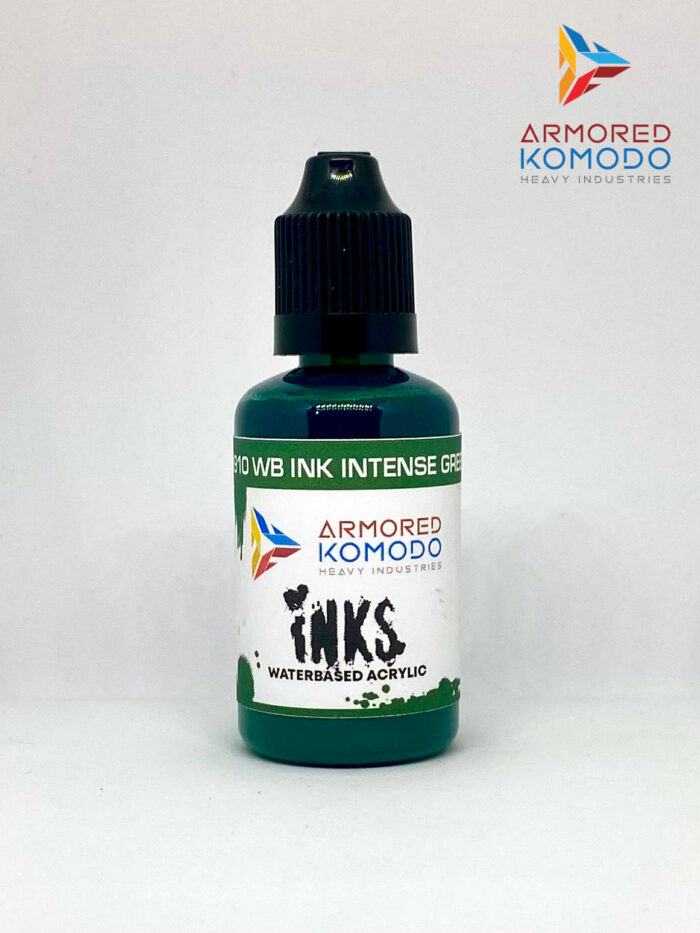 Intense Green Waterbased Ink PH910 30ml Armored Komodo Waterbased Acrylics